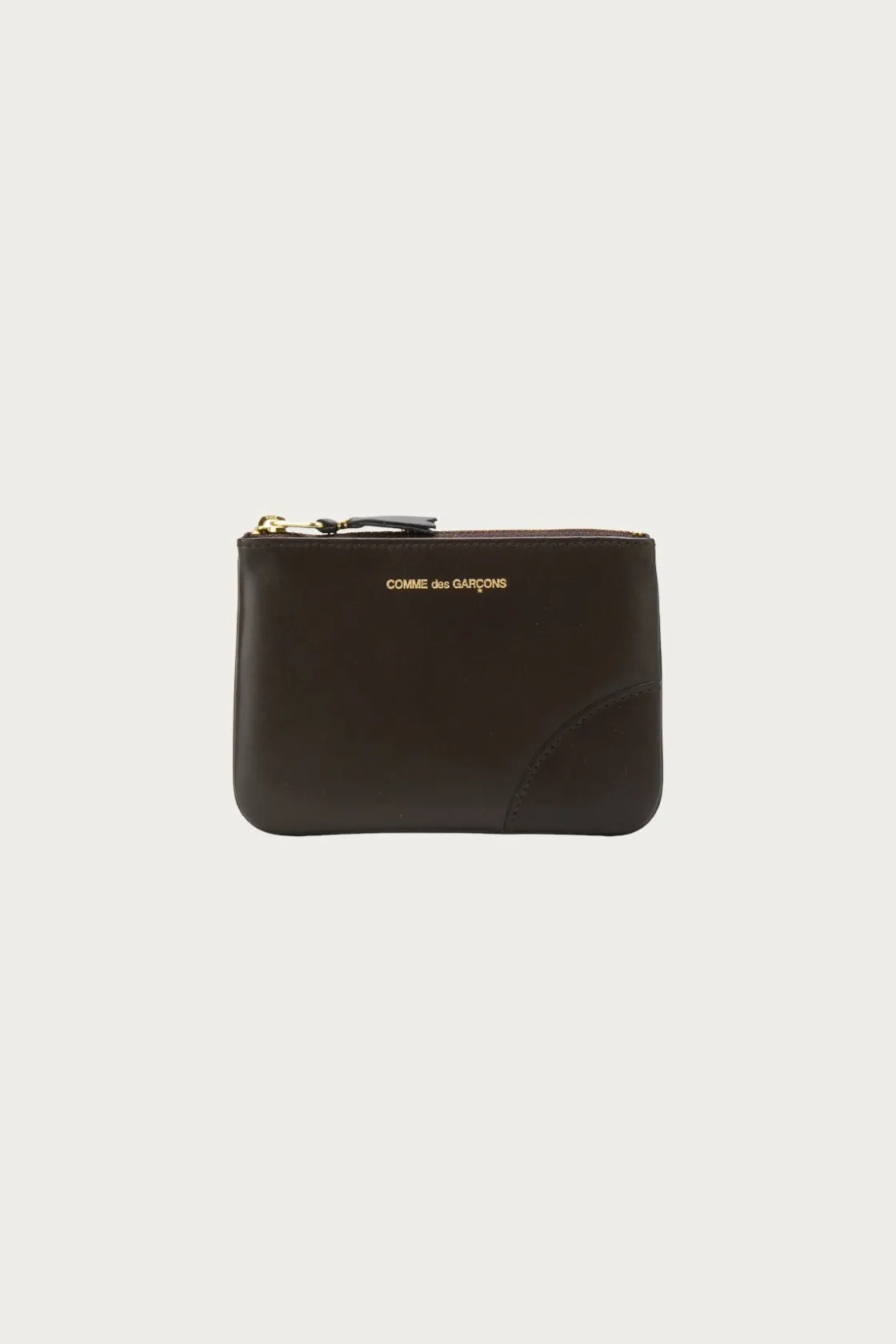 Accessories<Comme des Garçons WALLET Zip Wallet - Brown