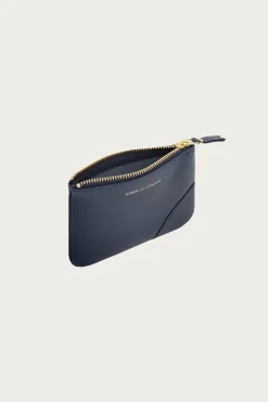 Accessories<Comme des Garçons WALLET Zip Wallet - Navy